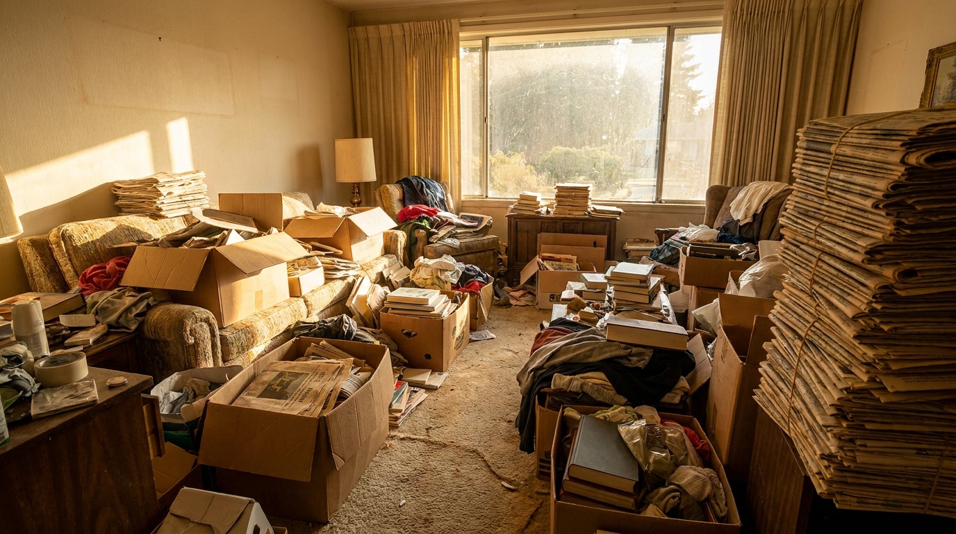 Hoarding cleanup family