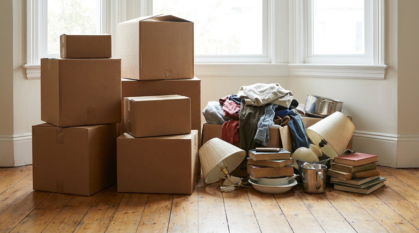 Moving checklist decluttering