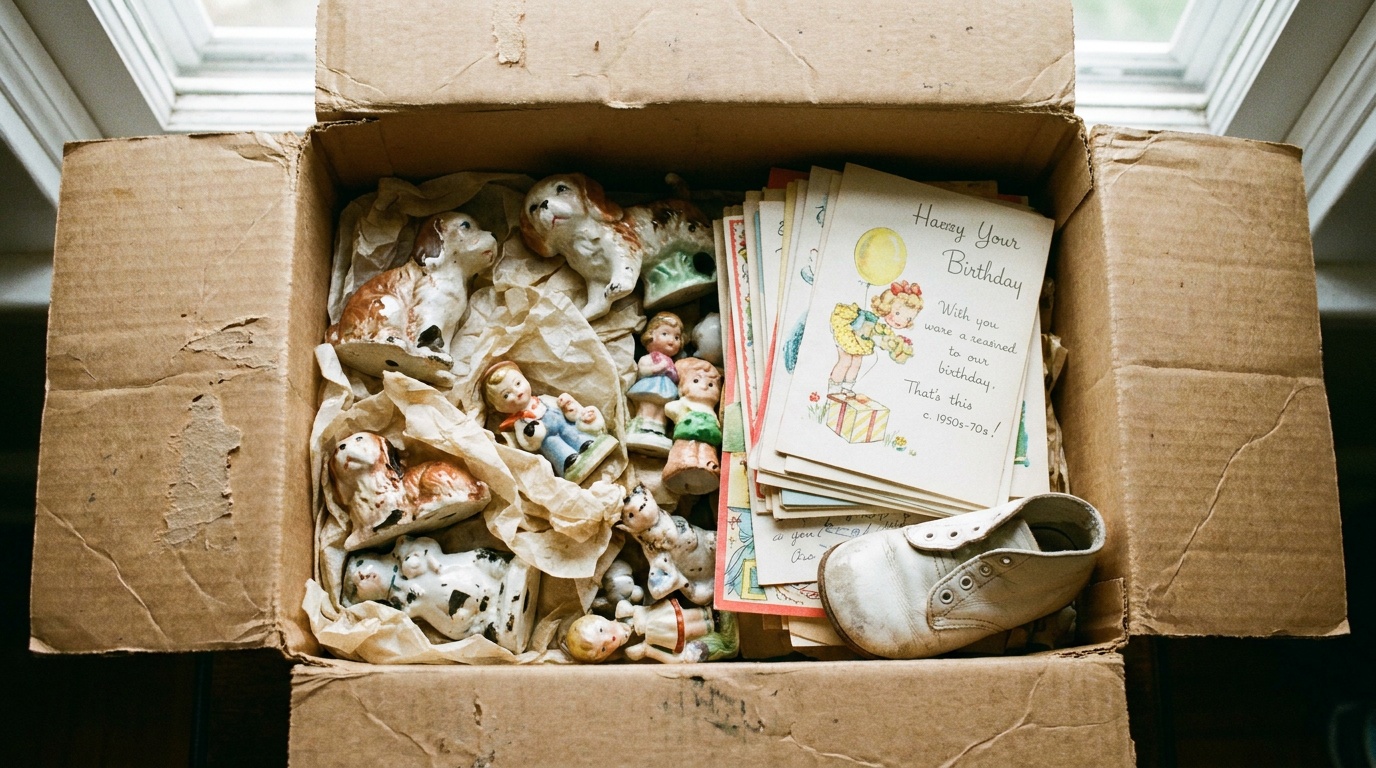 Decluttering sentimental items