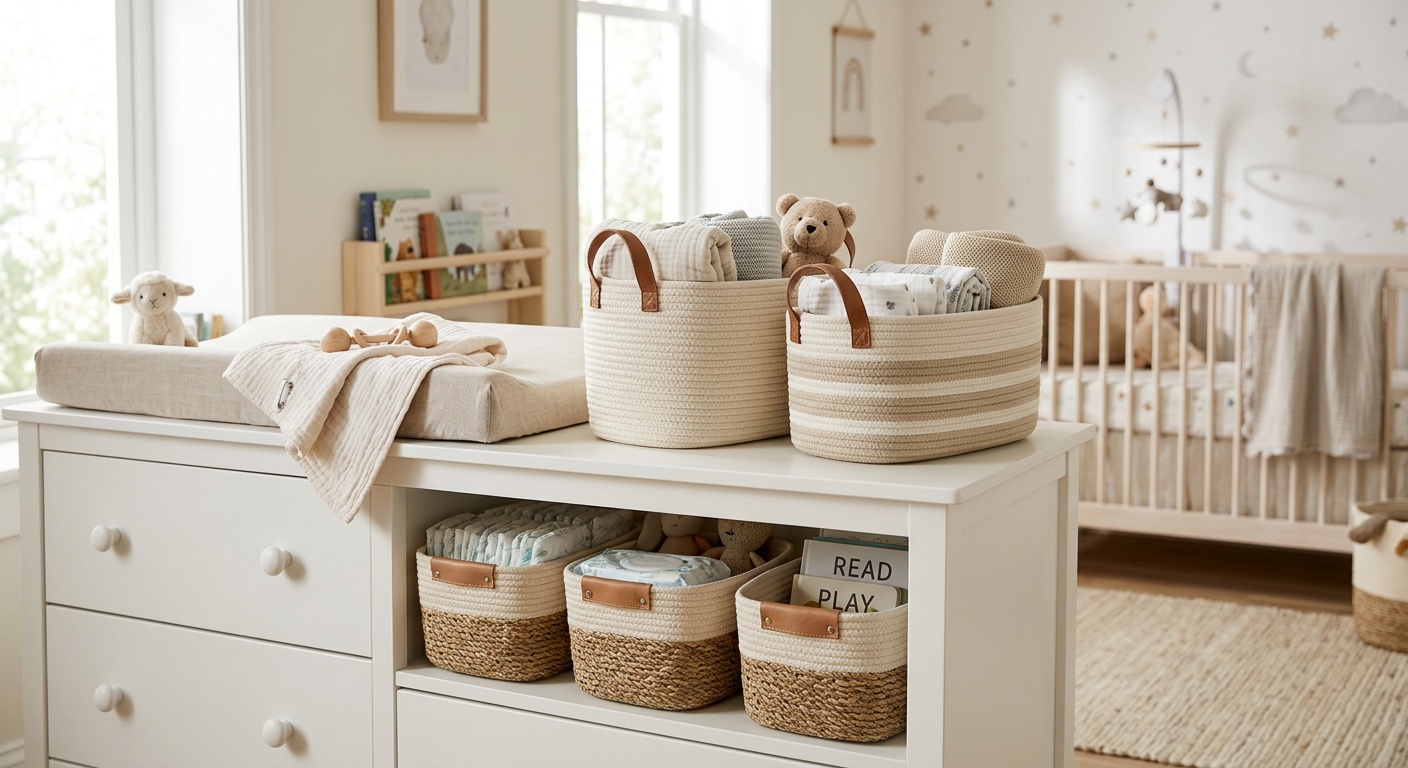 Nursery Organization Tips