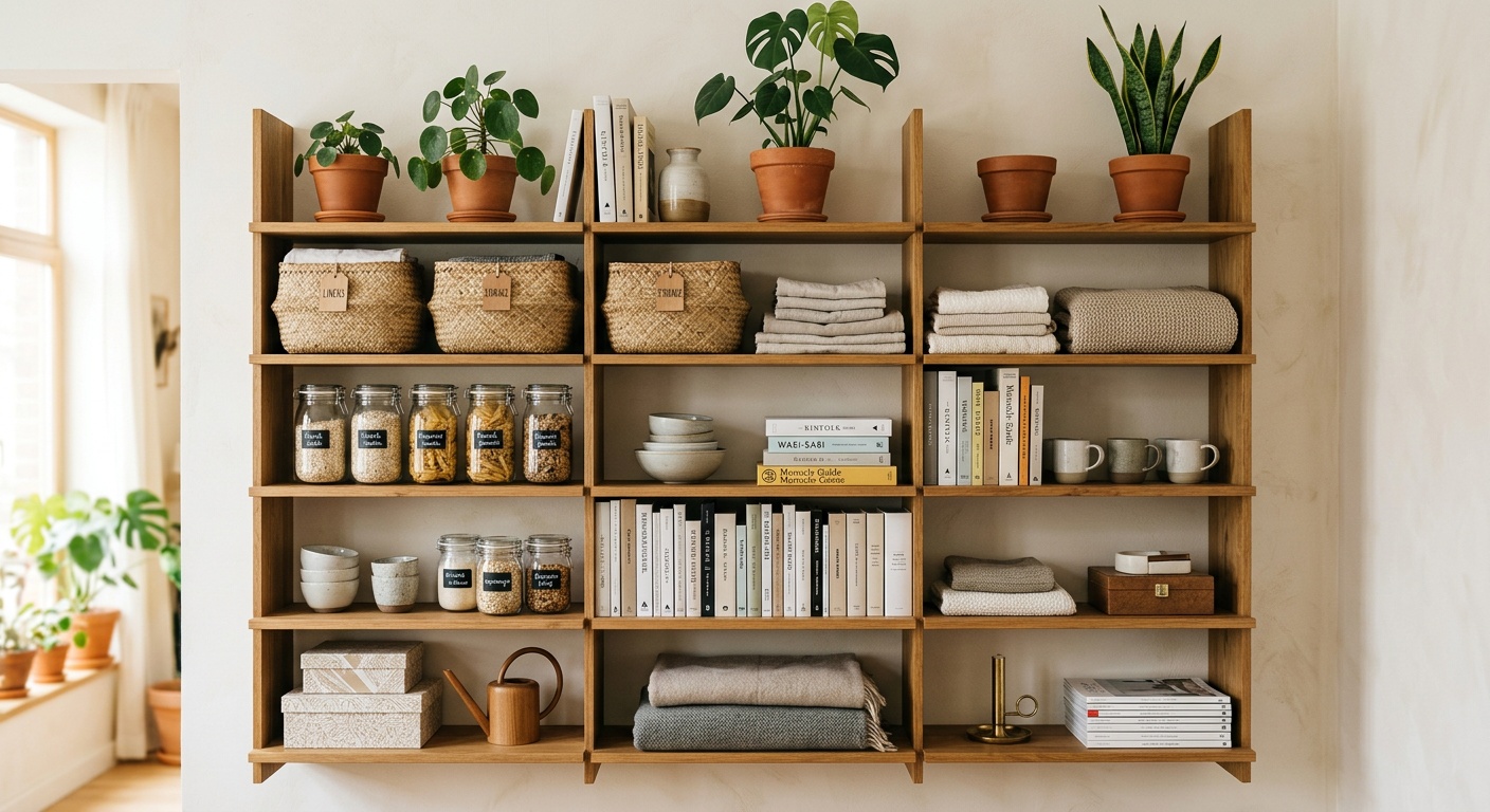 organized living spaces