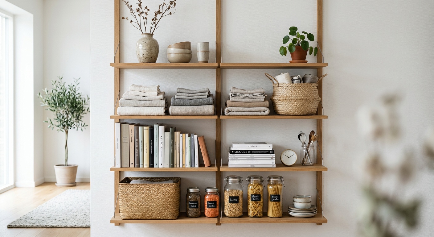 organized living spaces